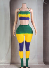 Load image into Gallery viewer, Mardi Gras 2piece Set💚💜💛
